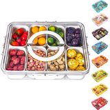 Divided Serving Tray With Lid