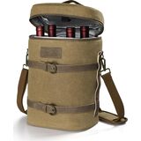 Insulated Canvas Wine Tote