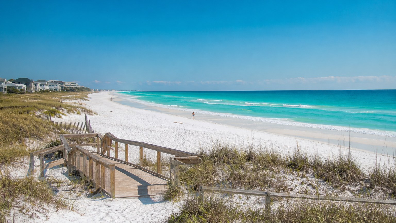Inlet Beach along Scenic Highway 30A