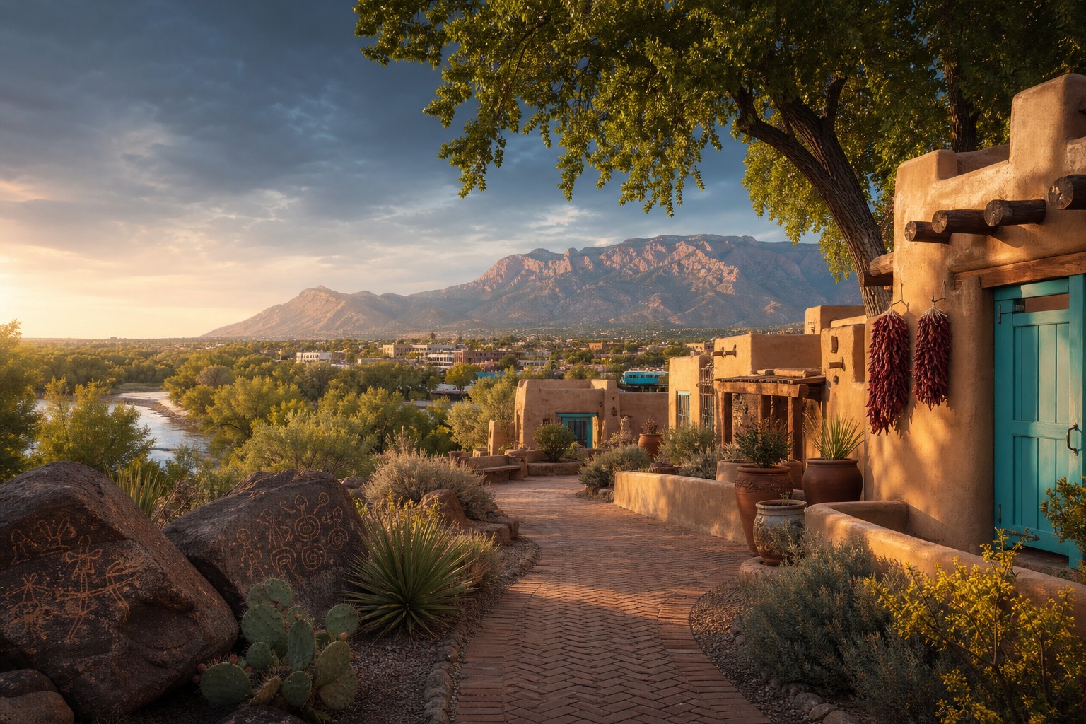 Albuquerque itinerary scene