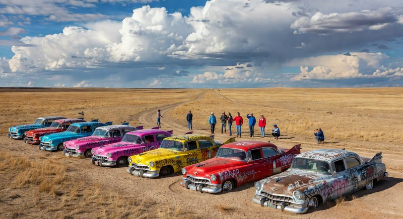 Cadillac Ranch near Amarillo