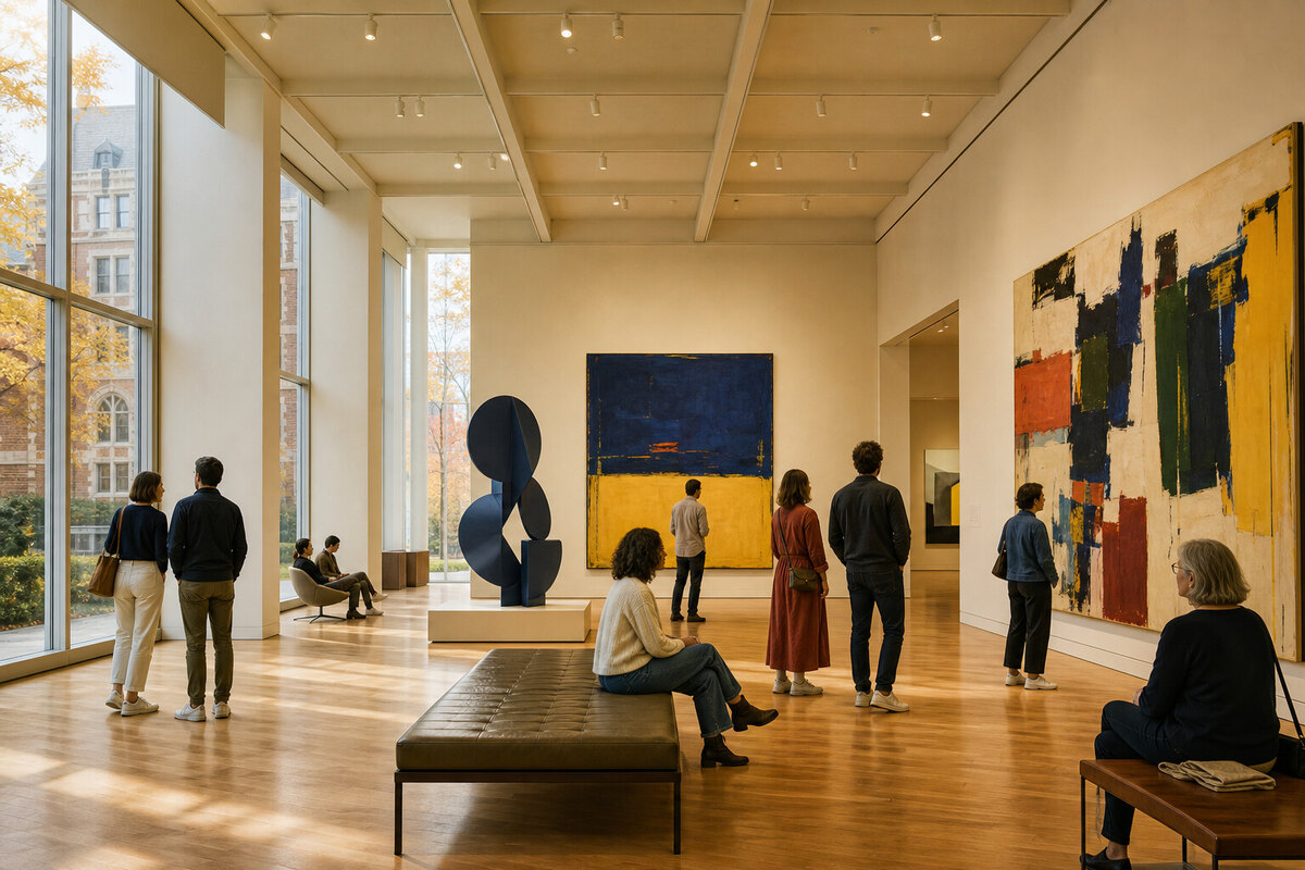 University of Michigan Museum of Art gallery interior