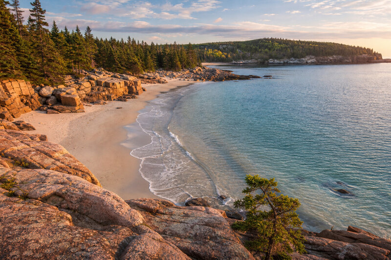Sand Beach in Acadia National Park