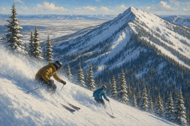Bridger Bowl by terrain and ability