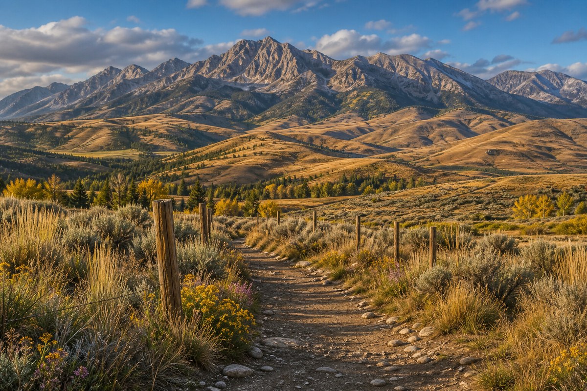 Foothill trail access near Bozeman