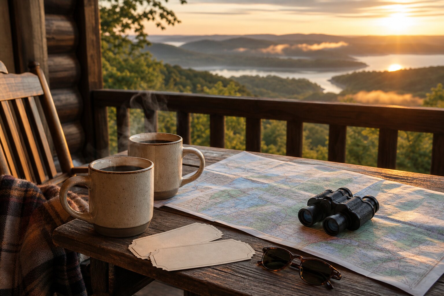 Branson itinerary scene