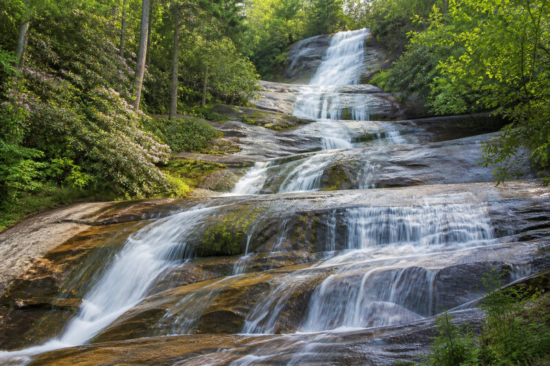 Triple Falls in DuPont State Recreational Forest