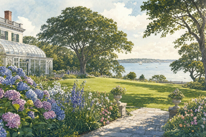 Add gardens or boats