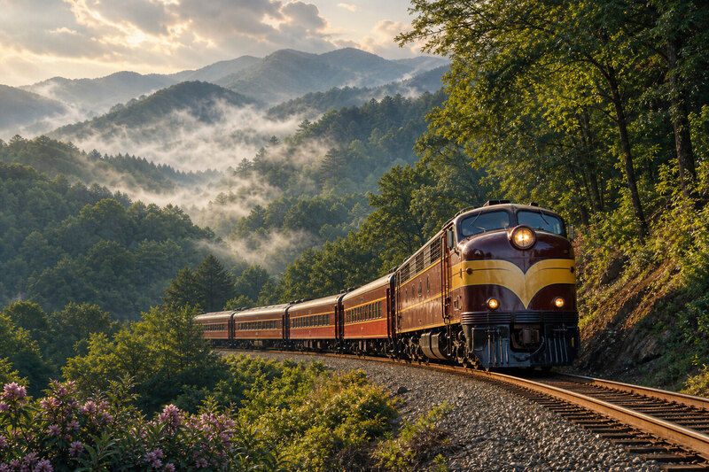 Treat the train as the day's clock