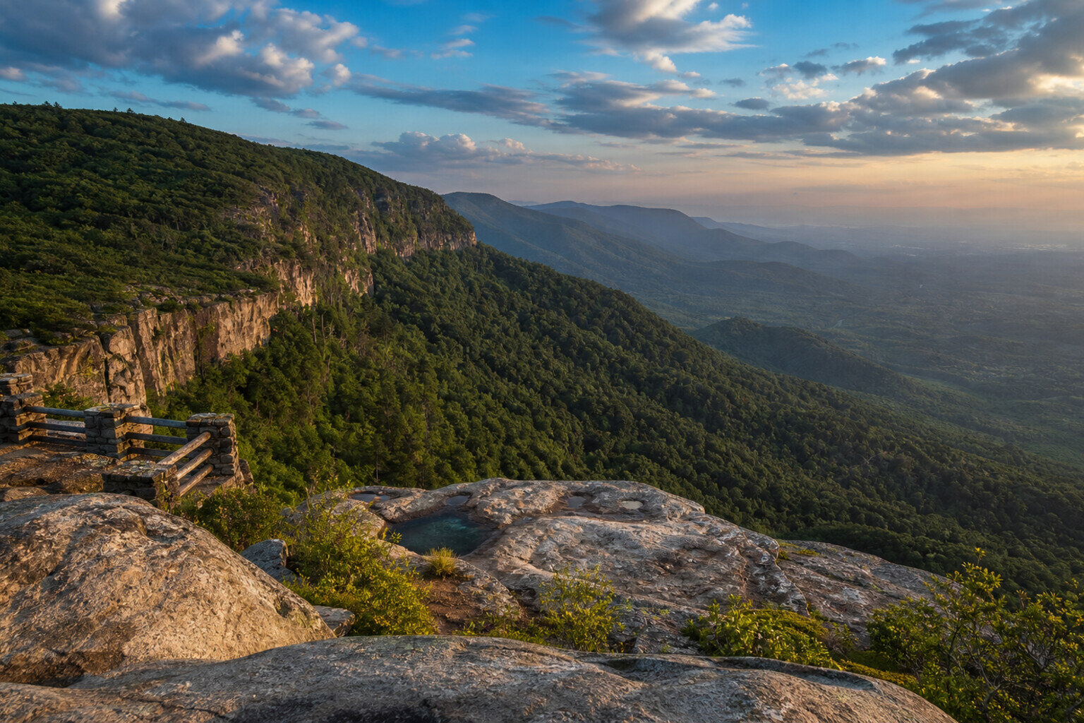 Caesars Head weekend scene