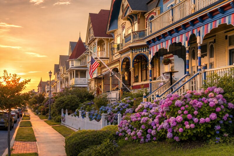 Walk the historic district slowly