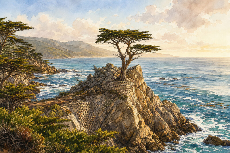 17-Mile Drive Lone Cypress
