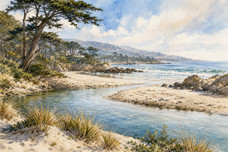Carmel River State Beach
