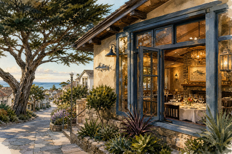 Flying Fish Grill in Carmel Plaza