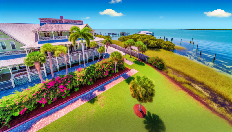 Cedar Key Inn waterfront exterior