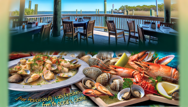 Fresh Cedar Key clams and Gulf seafood