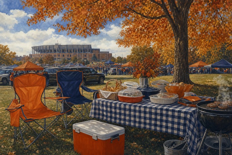 Tailgating belongs to the hours before the gate