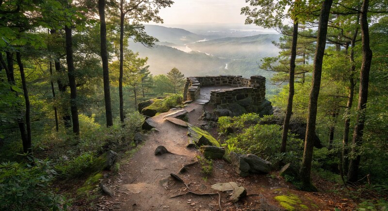 Lookout Mountain overlook near Chattanooga