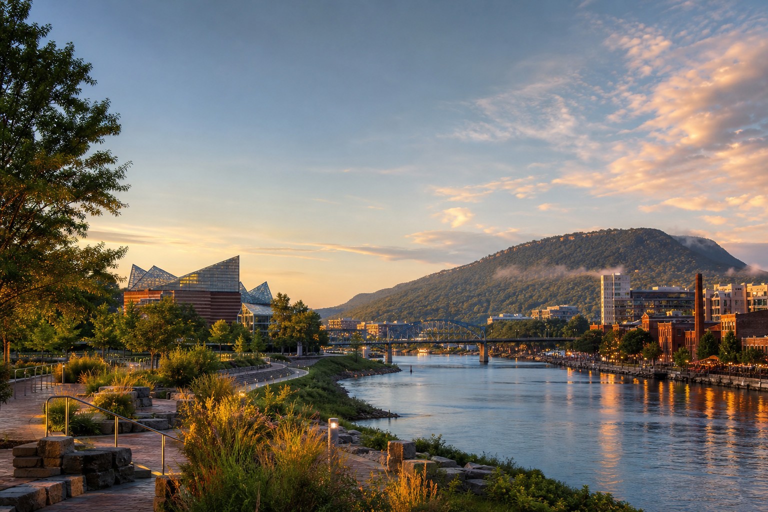 Chattanooga itinerary scene
