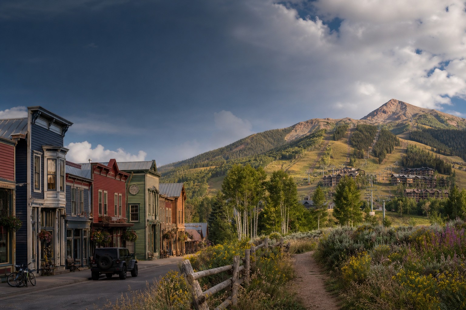 Crested Butte itinerary scene