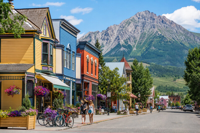 Historic downtown Crested Butte