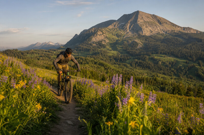Mountain biking in Crested Butte