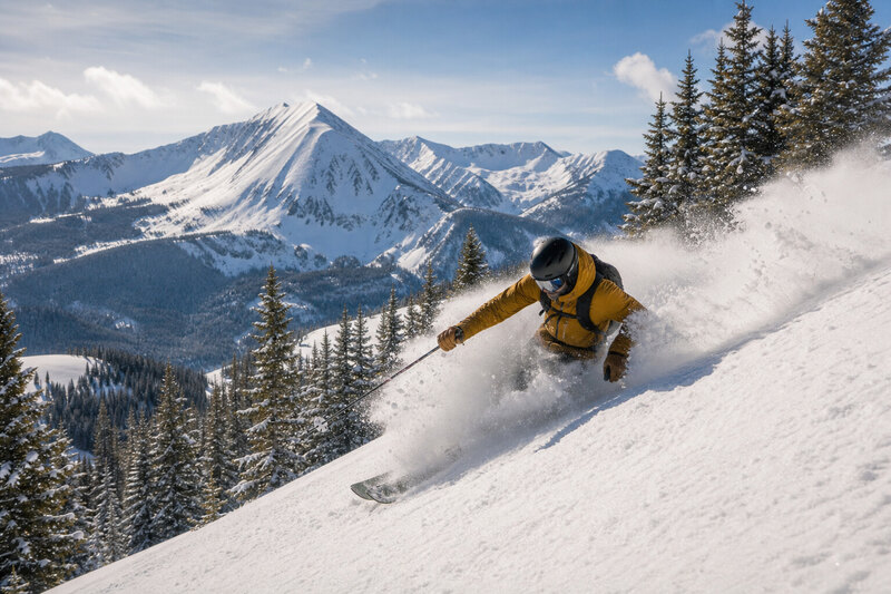 Skiing at Crested Butte Mountain Resort