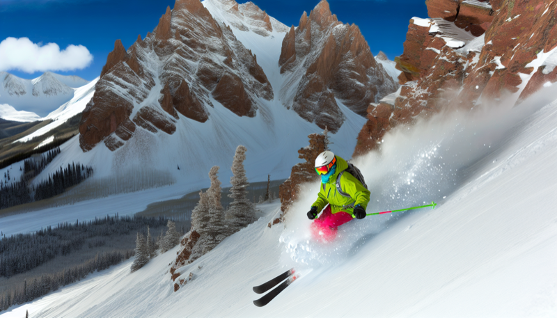 Skiing at Crested Butte