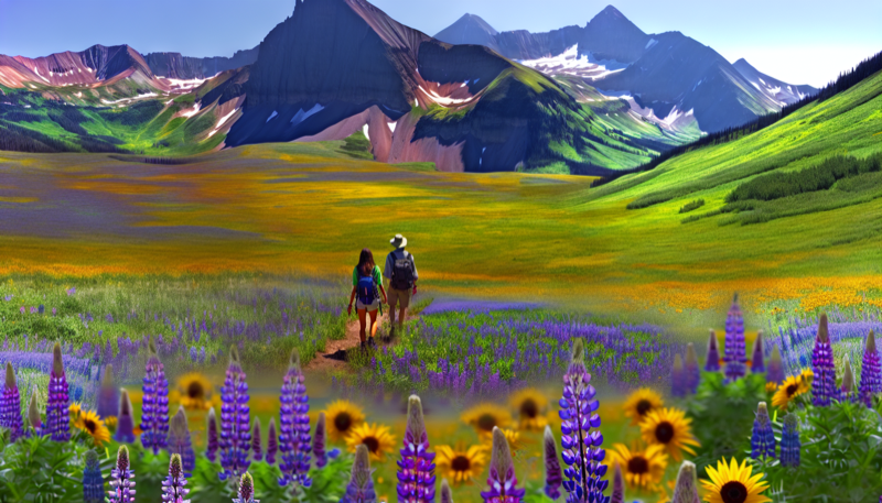 Wildflowers in Crested Butte