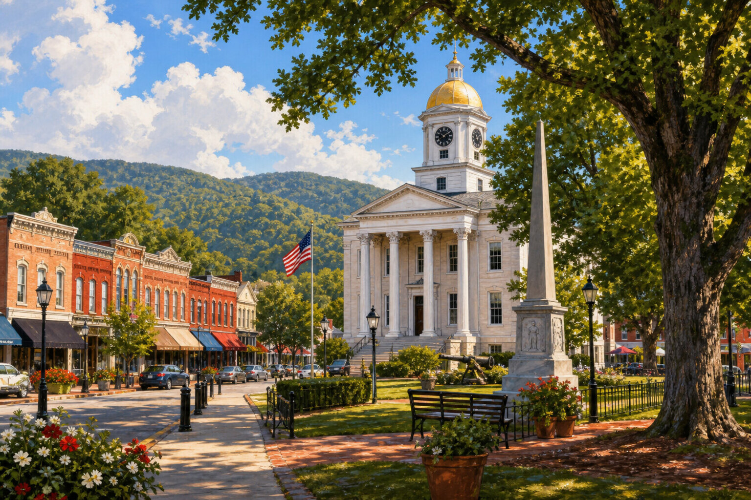 Dahlonega itinerary scene