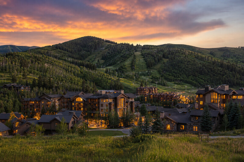Park City evening after a Deer Valley summer day
