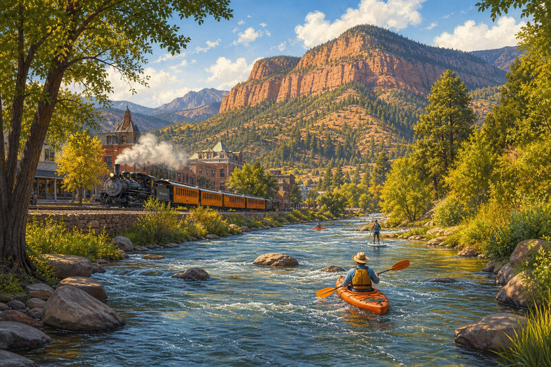 Animas River rafting Durango