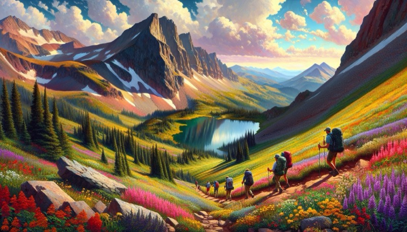 Weminuche Wilderness hiking