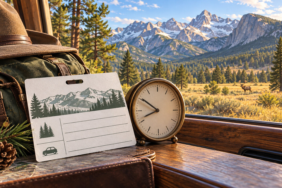 Illustration of Rocky Mountain park access and day choices