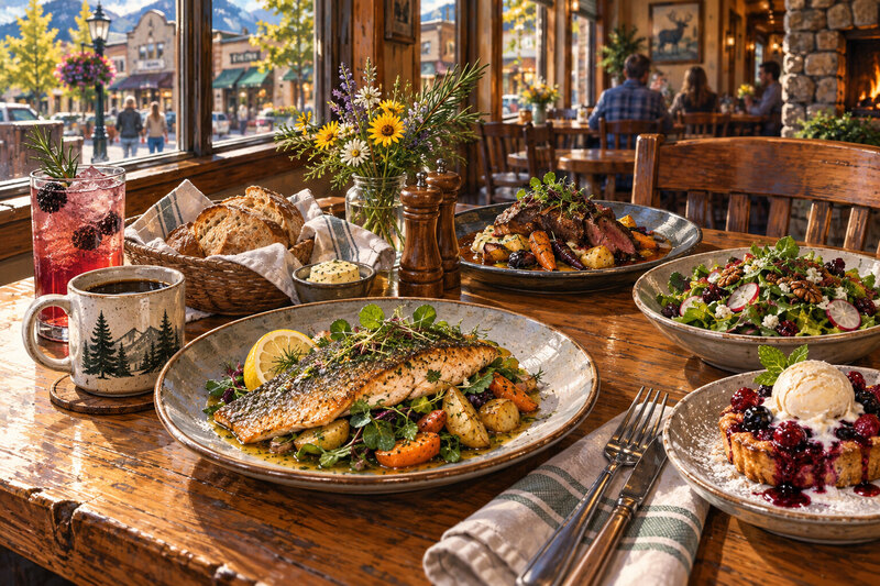 Estes Park restaurant after a Rocky Mountain day