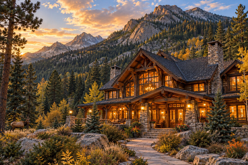 Downtown Estes Park for town-first hotel stays