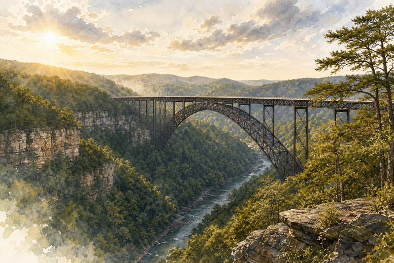 Fayetteville WV weekend scene