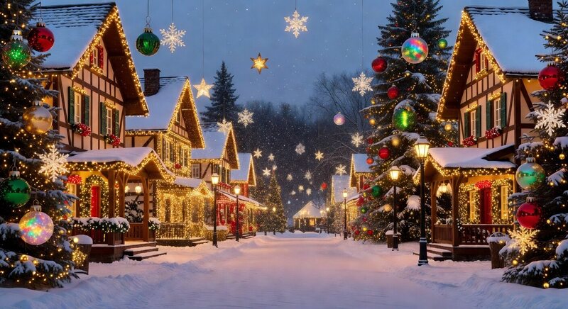 Frankenmuth Christmas lights