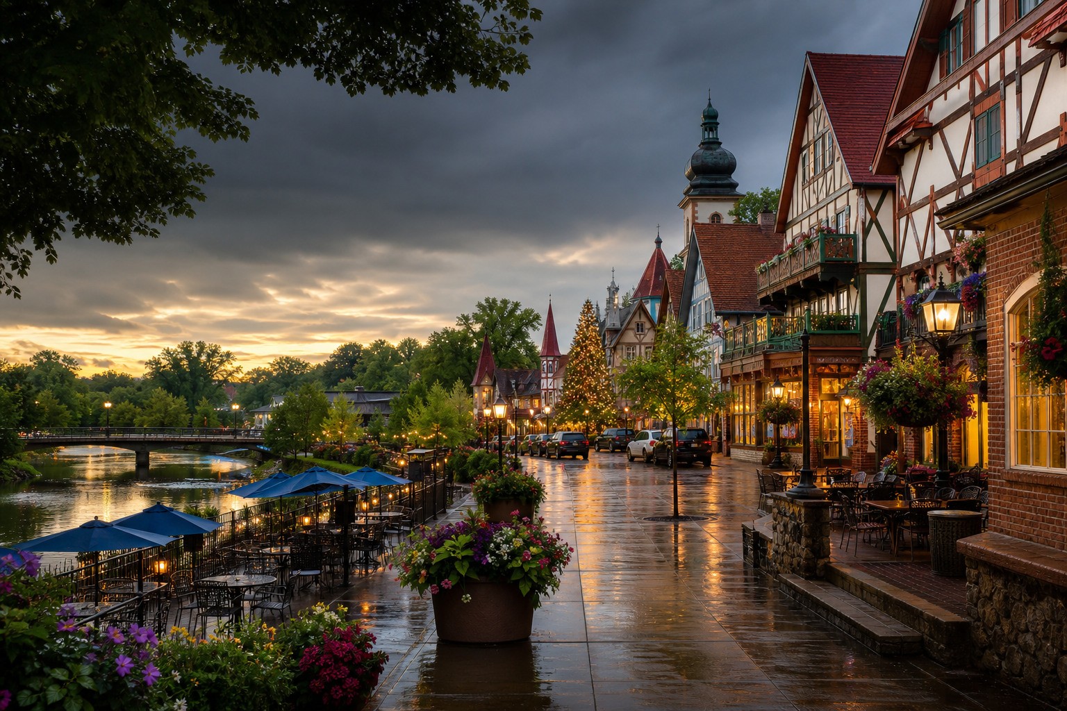 Frankenmuth itinerary scene