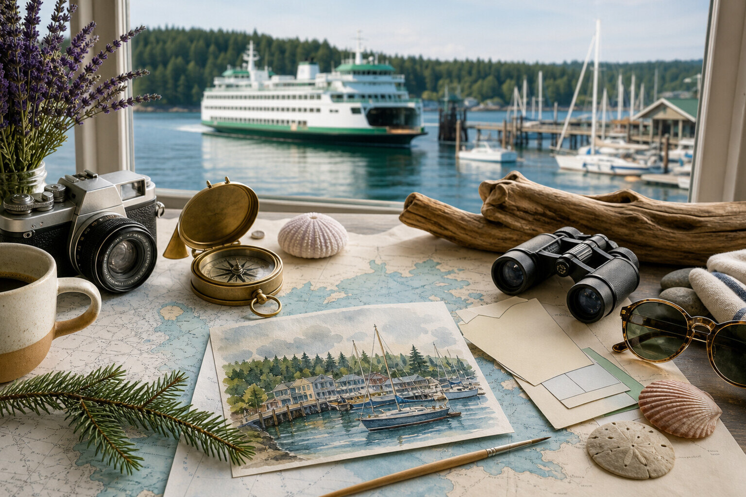 Friday Harbor itinerary scene