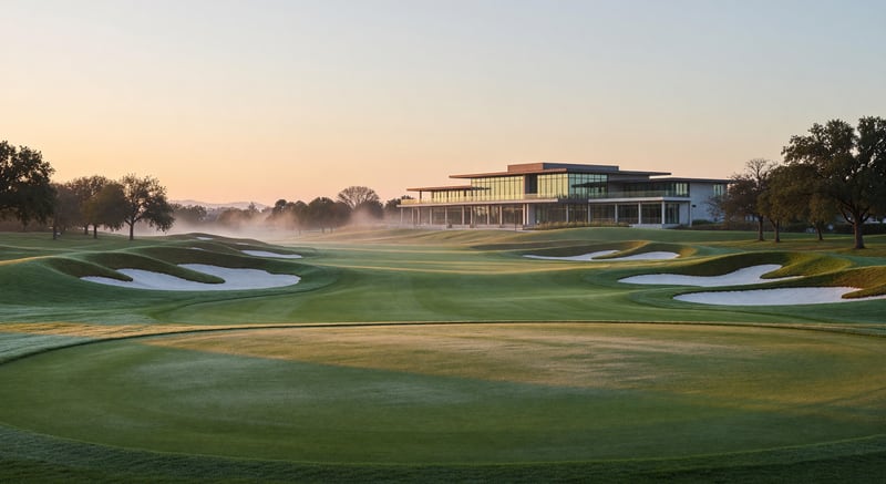 PGA-style Frisco golf morning