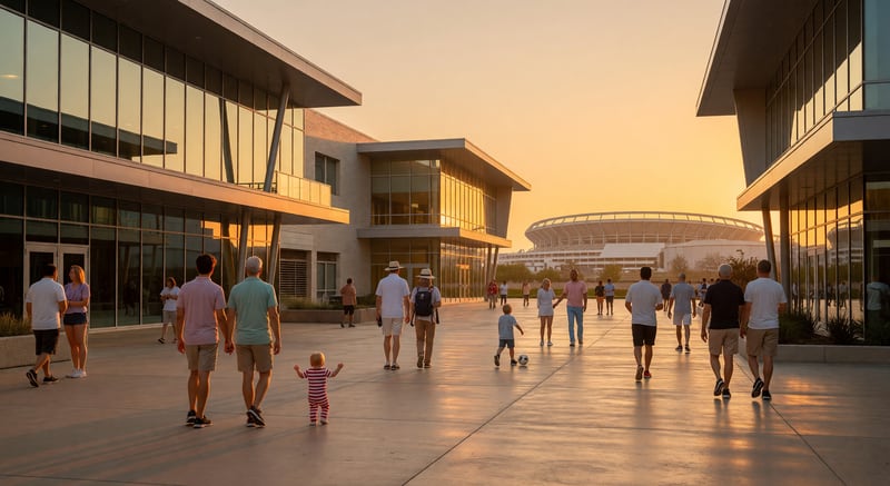 Frisco sports district plaza