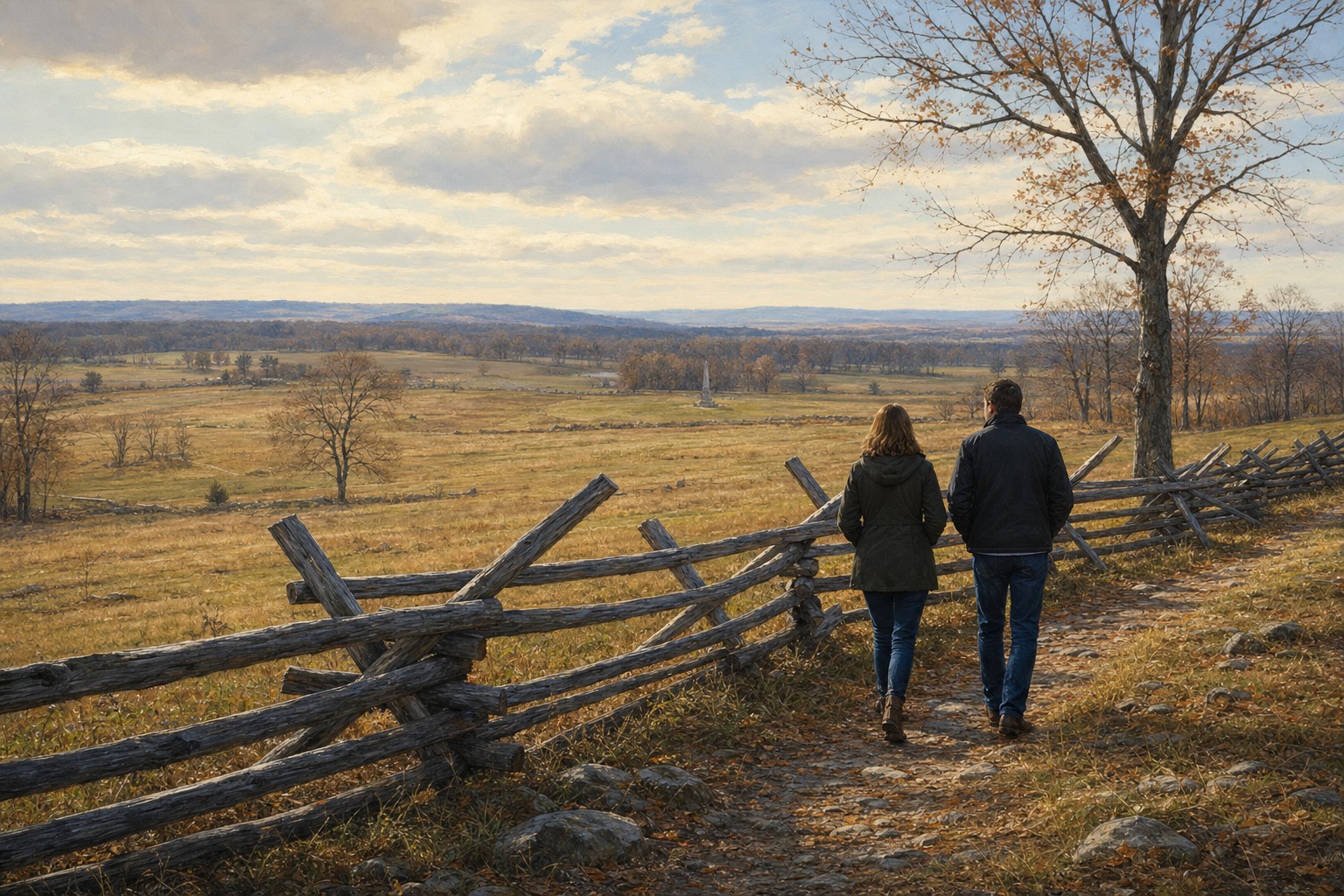 Gettysburg itinerary scene