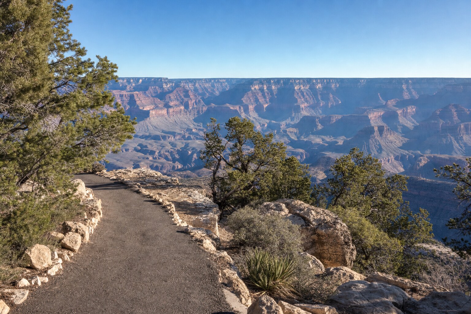 Grand Canyon weekend scene