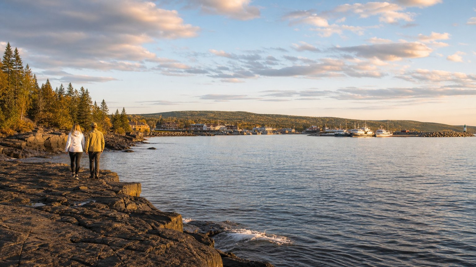 Grand Marais itinerary scene