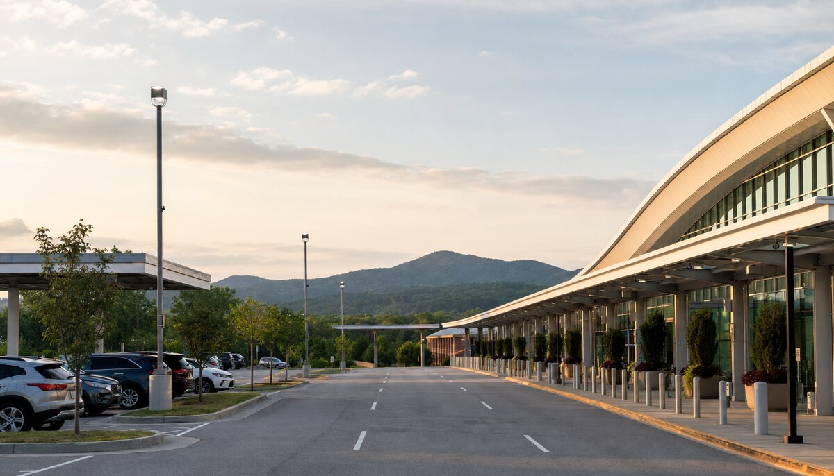 Greenville-Spartanburg airport arrival for a Greenville weekend