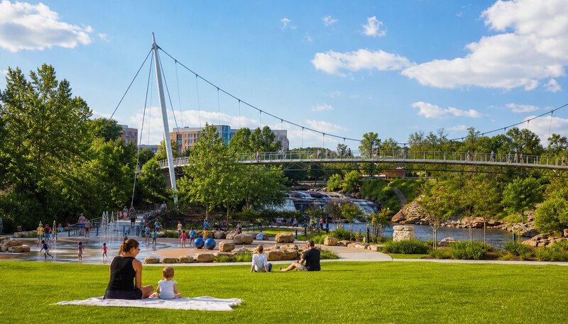 Unity Park in Greenville, South Carolina