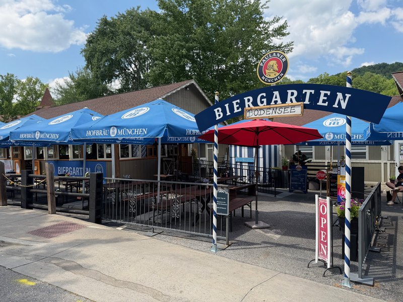 Bodensee Restaurant exterior in Helen Georgia