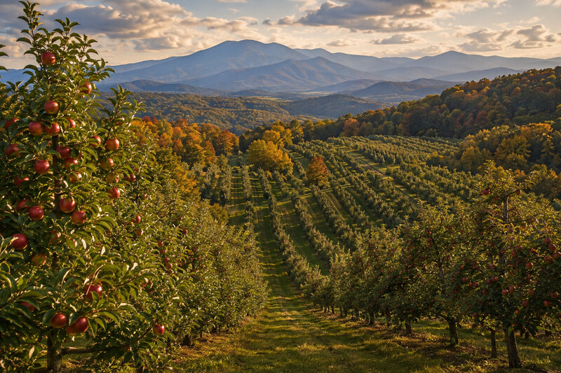 Henderson County apple orchards