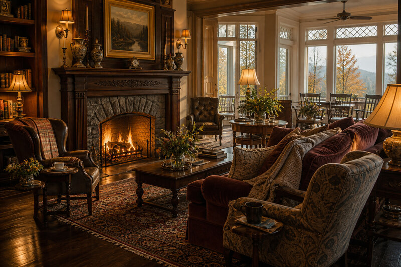 Historic inns and Flat Rock retreats